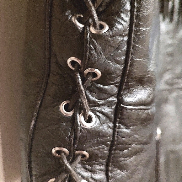 Interstate Fringe Leather Jacket - Picture 4 of 13